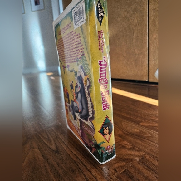 RARE/MINT CONDITON - Disney's "The Jungle Book" Black Diamond Classics VHS 1122 - Picture 4 of 12